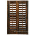 New Arrival Premium Quality Competitive Price Custom Tag White Coated Louvre Shutter Wood